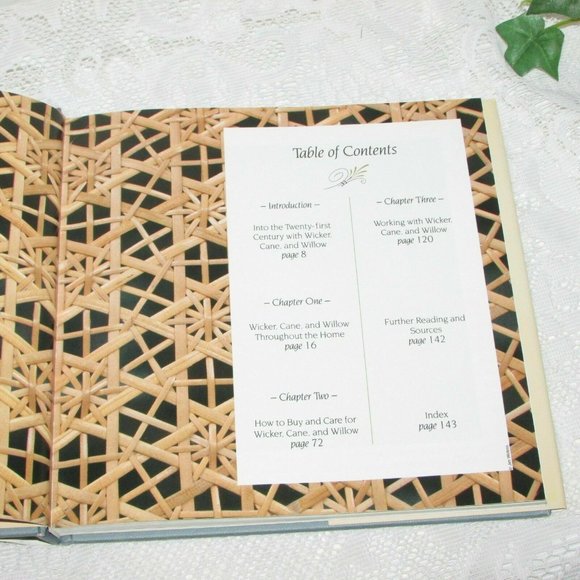 Wicker Cane and Willow Home Decorating Used Book Cottagecore - Picture 5 of 11